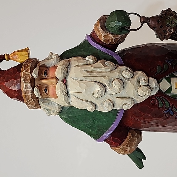 Jim Shore Heartwood Creek Enesco Santa Figurine, C105535 - Picture 6 of 16